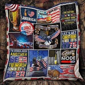 Beer Freedom Quilt Pn557  Quilt